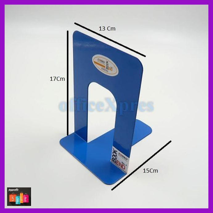 

DOCUMENTO- PEMBATAS BUKU BESI / PENYANGGA BUKU / BOOK END NO. 7 COMBO -ASLIII.
