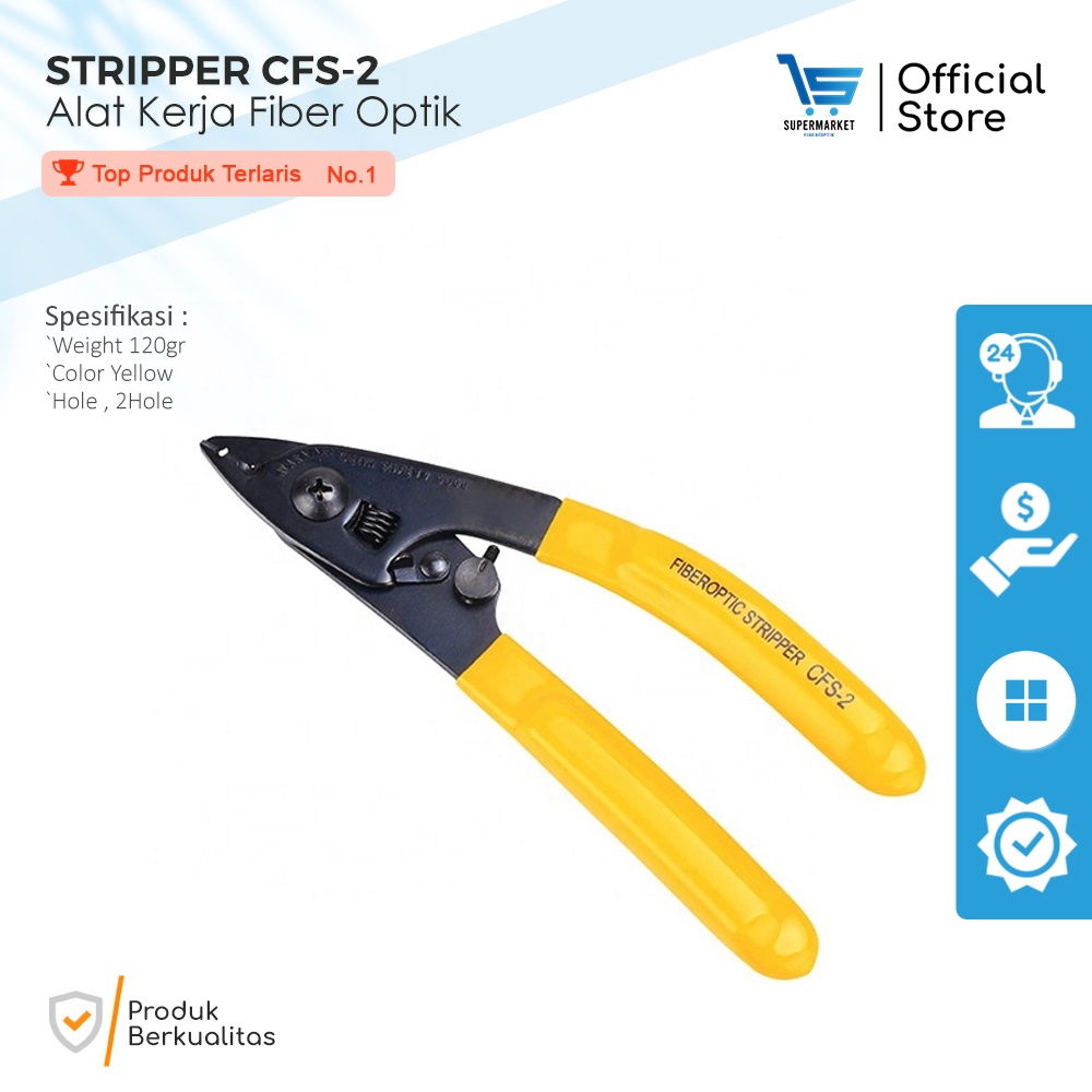 Stripper Fiber Optik Dropcore Fiber Optic Stripper Tang Stripper CFS 2