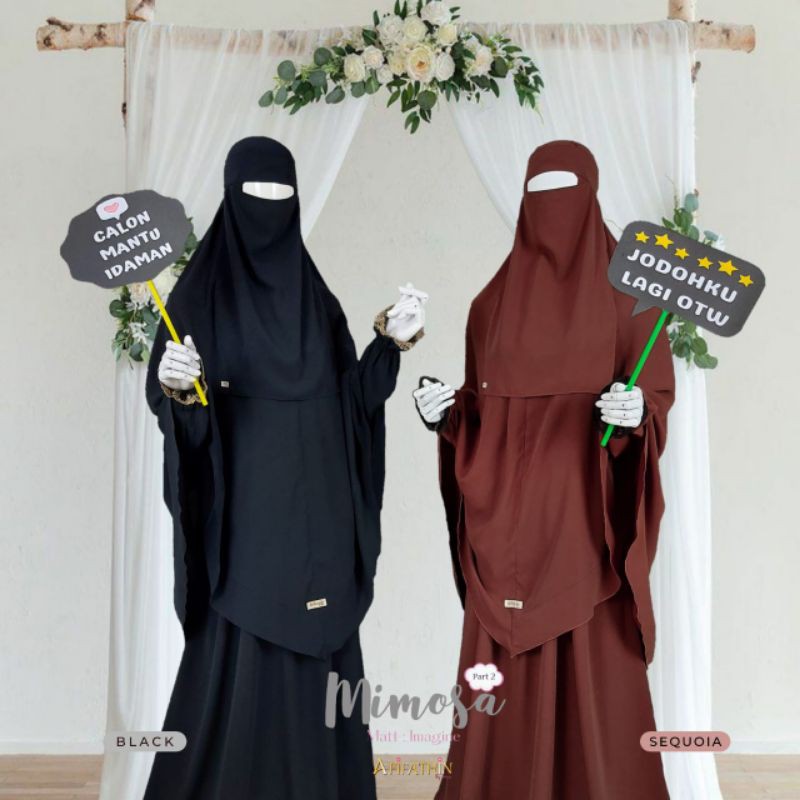 Gamis ONLY Mimosa (Gamis saja) Part 2 by Afifathin