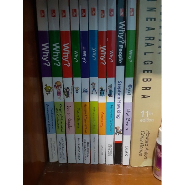 PRELOVED BUKU KOMIK WHY