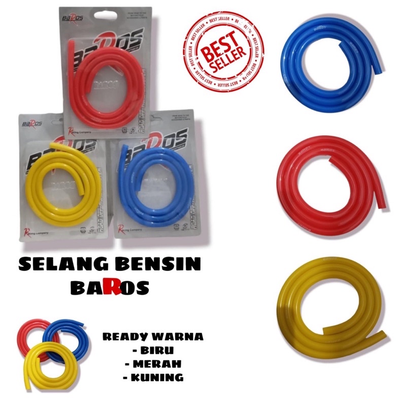 Selang bensin hawa baros warna universal selang bensin baros warna slang oli samping variasi warna