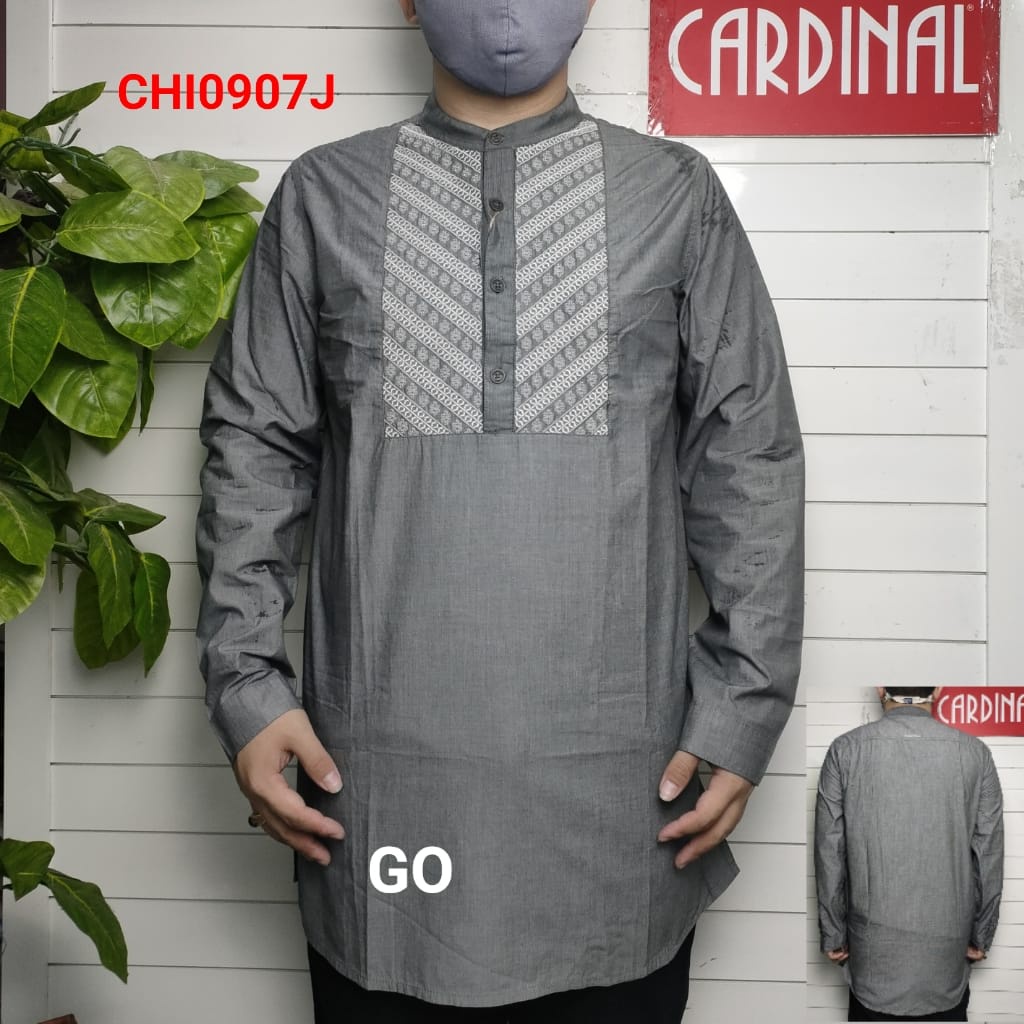 gof XL-4XL CARDINAL KEMEJA KOKO JUMBO Kemeja Cardinal Lengan Panjang Kemeja Cardinal Original Kemeja Brand