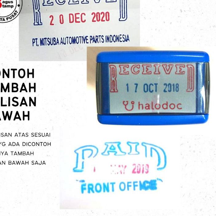 

Hot - Stempel Otomatis PAID, LUNAS, RECEIVED Shiny S-401, S-401D, S-402 ..
