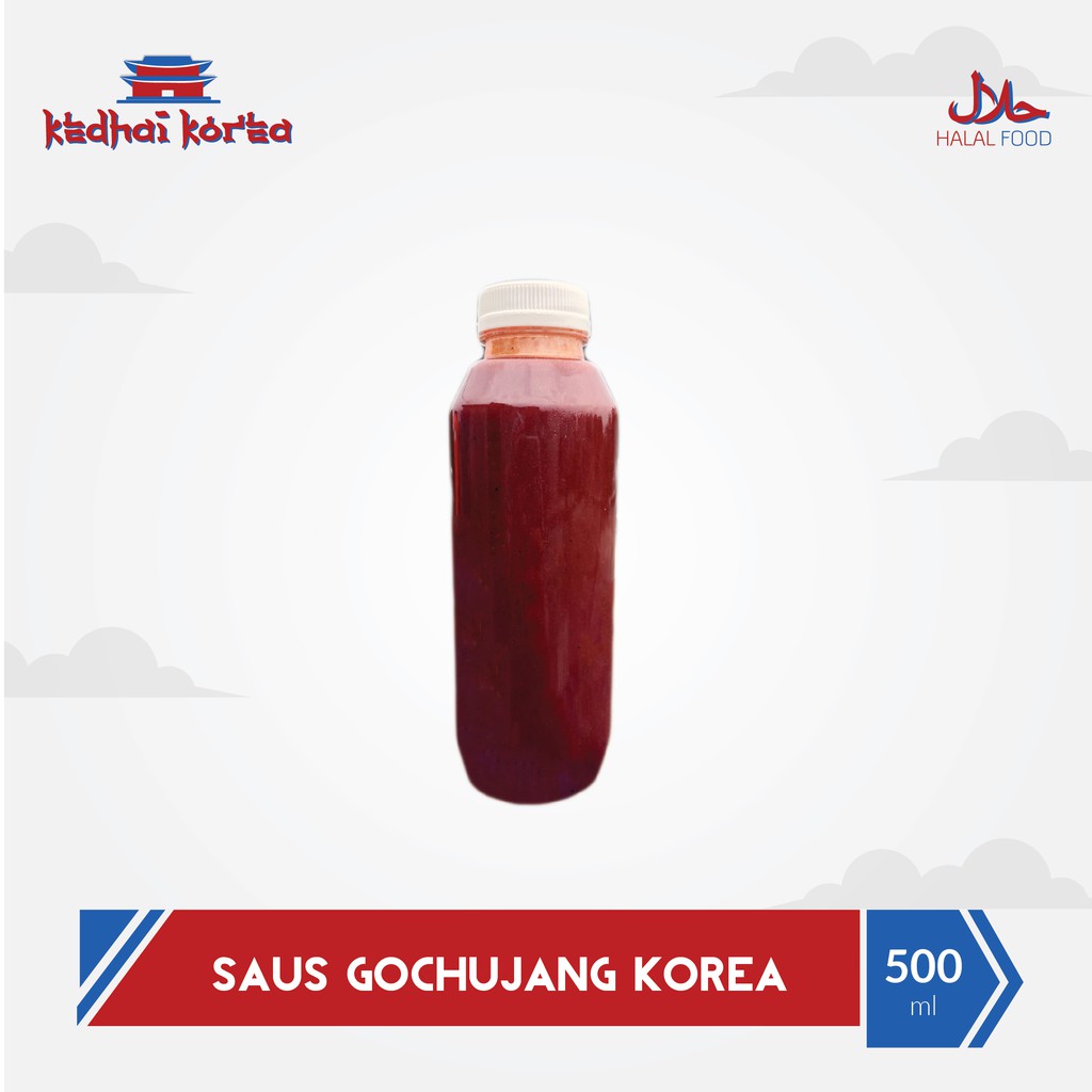 Gochujang Saus Gouchujang Sauce 500ml Topokki Toppoki Tteokbokki Instan Halal Kedhai Korea