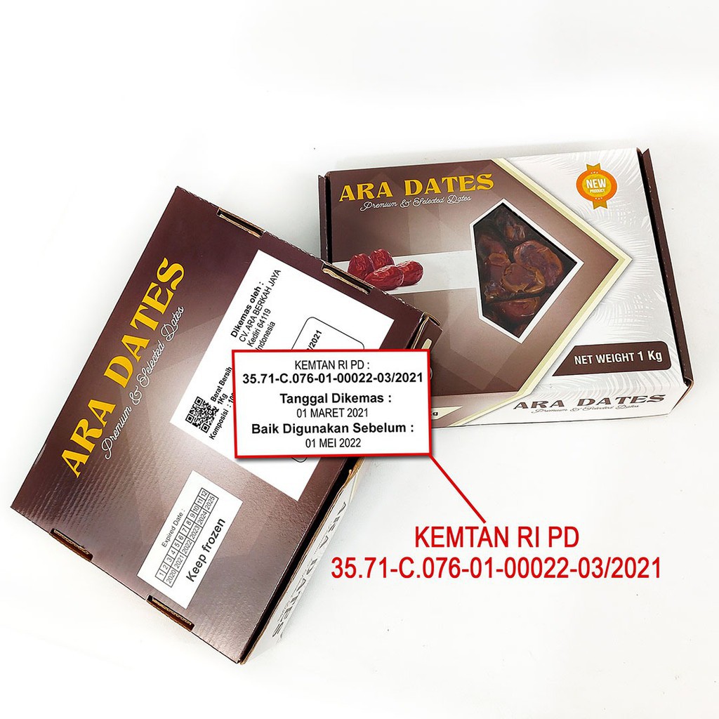 Kurma Mesir 1kg Original PREMIUM KEMTAN Kurma Murah