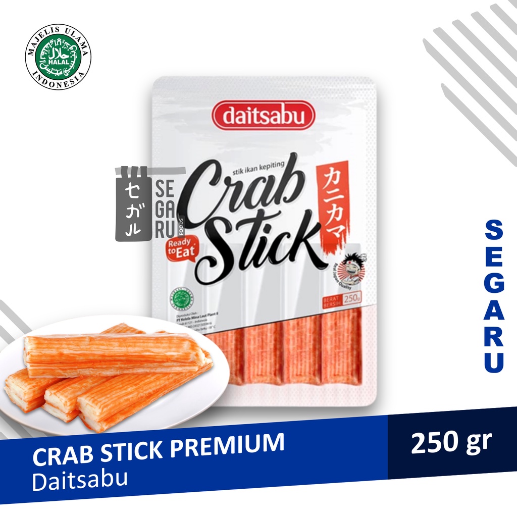 Daitsabu Kani Crab Stick- Stik Ikan Rasa Kepiting 250 gram