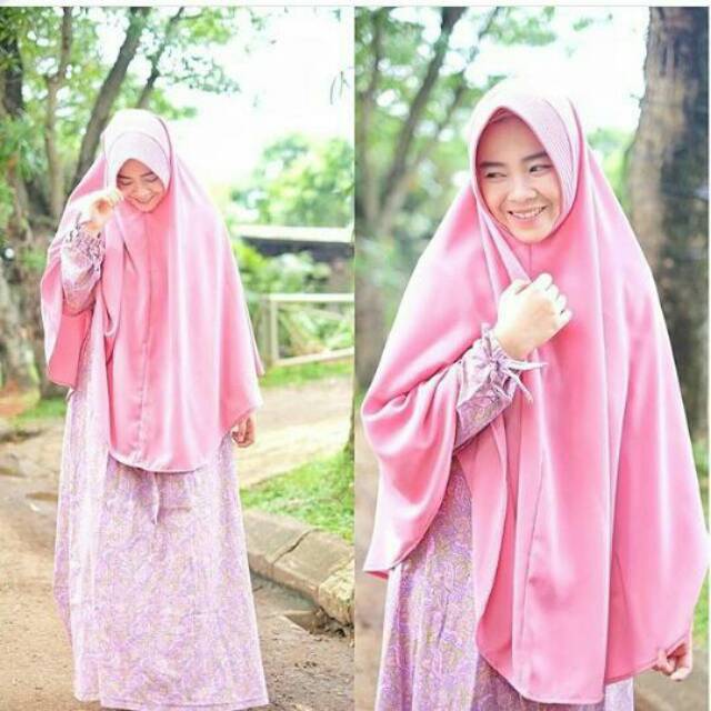 Khimar jumbo gratis cadar