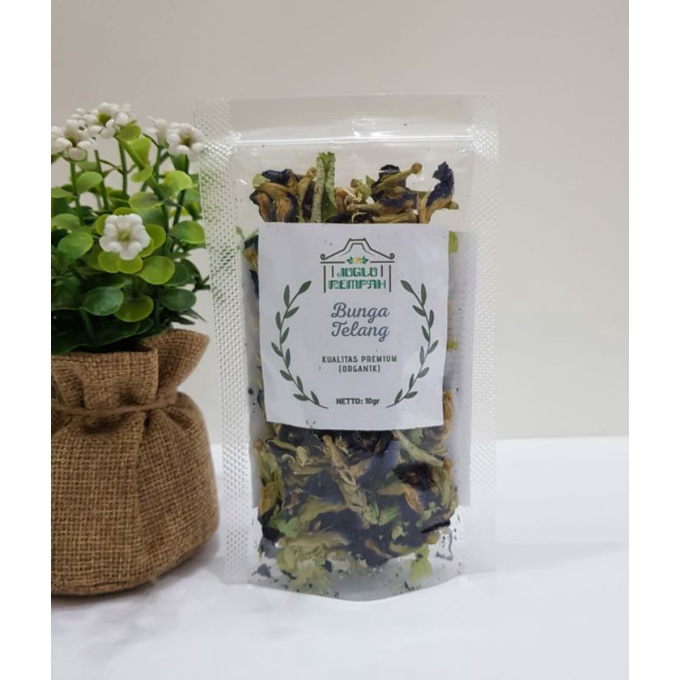 

Bunga Telang / Teh Telang Kering Premium ( Organik)