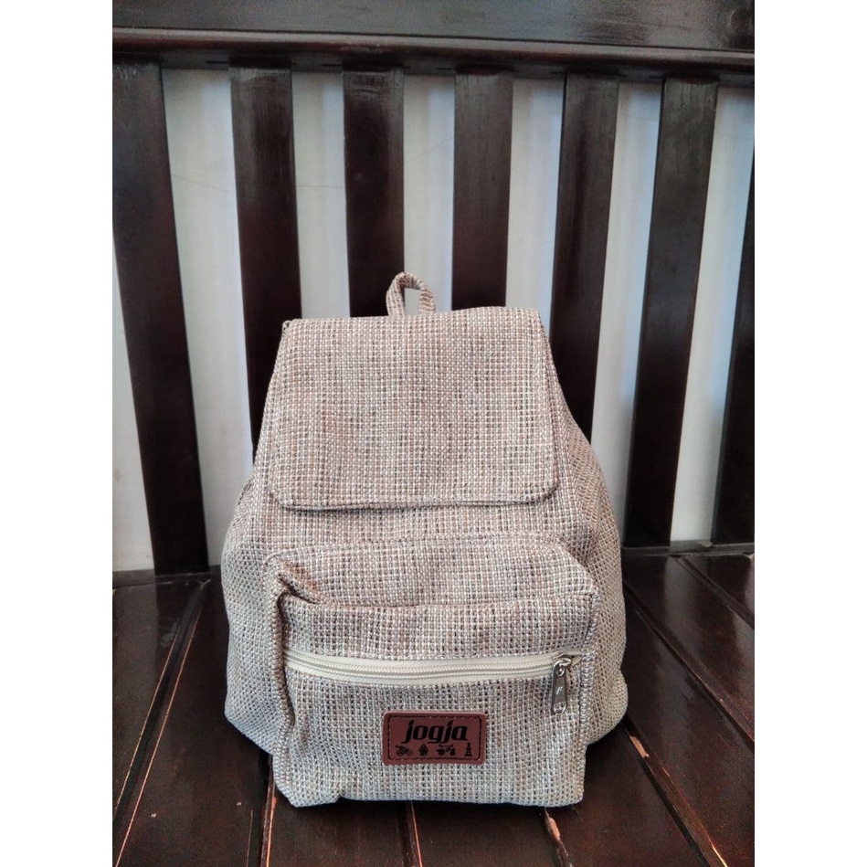 TAS RANSEL SERUT GONI SINTETIS WANITA / PRIA MINI ANAK