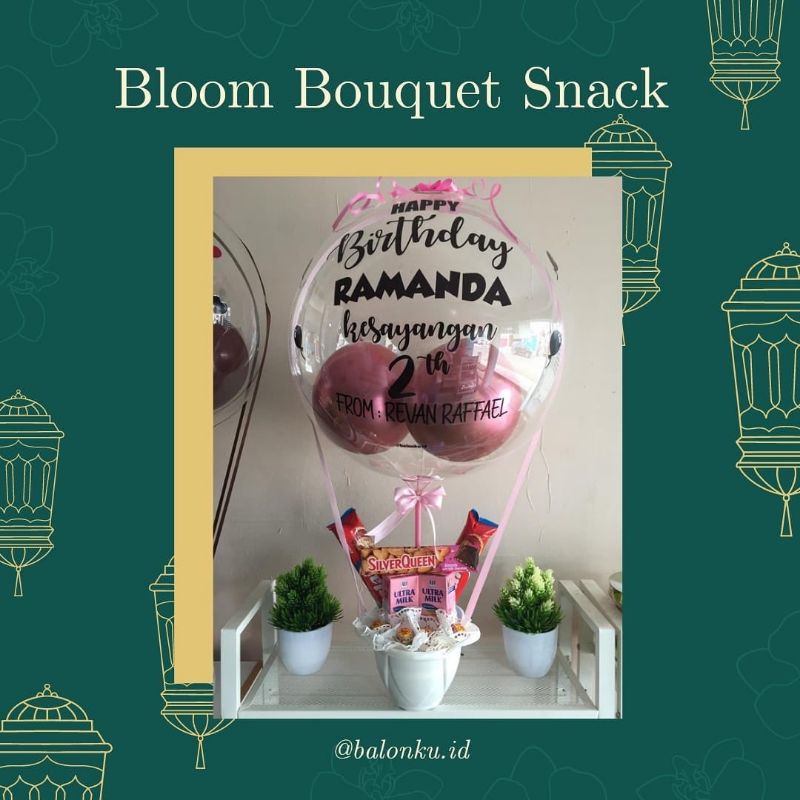 

BLOOM BOUQUET SNACK POT MEDIUM