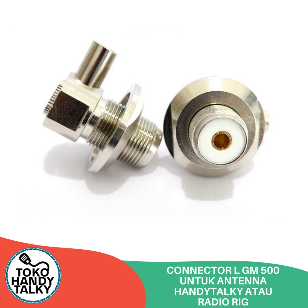 CONNECTOR L GM 500 UNTUK ANTENNA HANDYTALKY ATAU RADIO RIG NEW