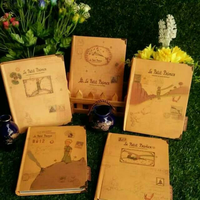 

Buku Catatan / Fancy Diary / Cute Notebook dengan design LITTLE PRINCE