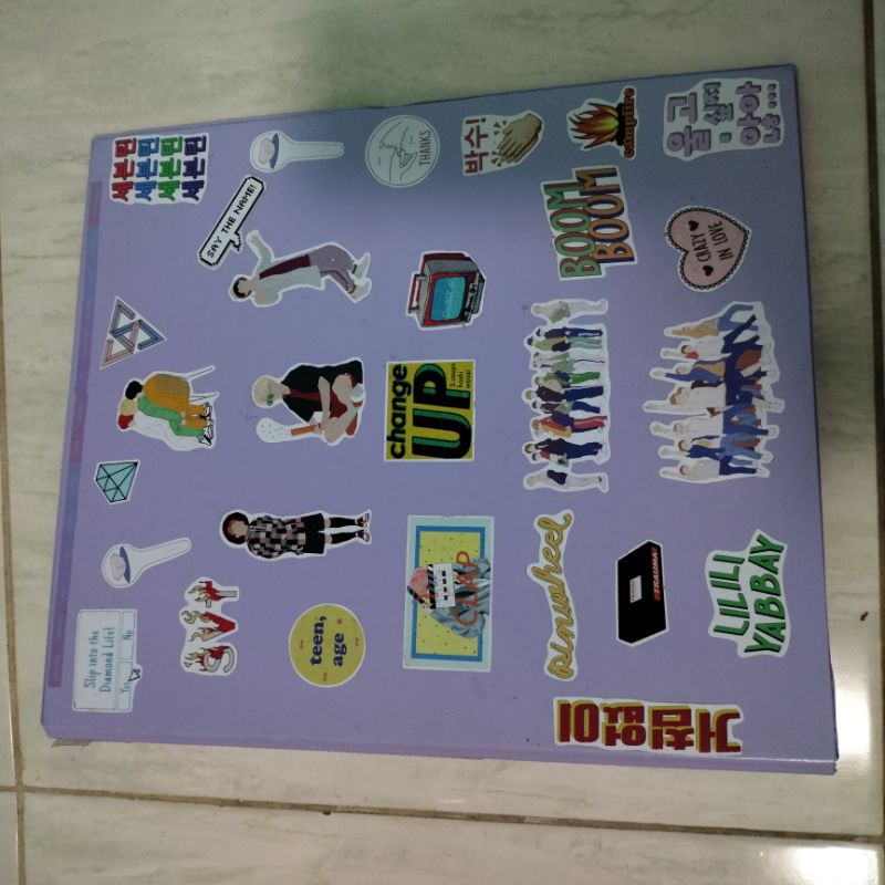 Binder A4 Preloved carat seventeen sleeve