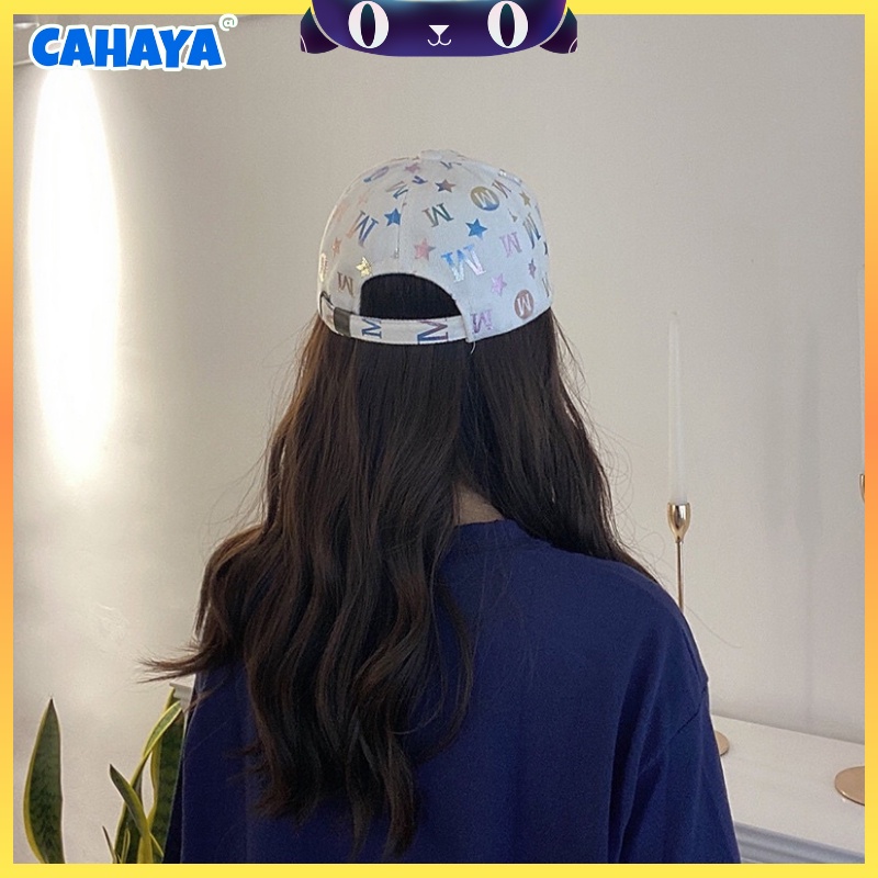 CAHAYA Topi Wanita Topi Fashion Gaya Jepang dan Korea Baru Topi Baseball Import A1