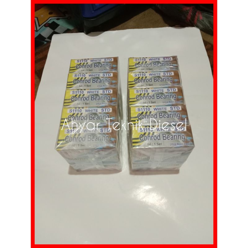 CPM standar / conrod bearing / metal jalan S 1110 / S 1115 Dongfeng