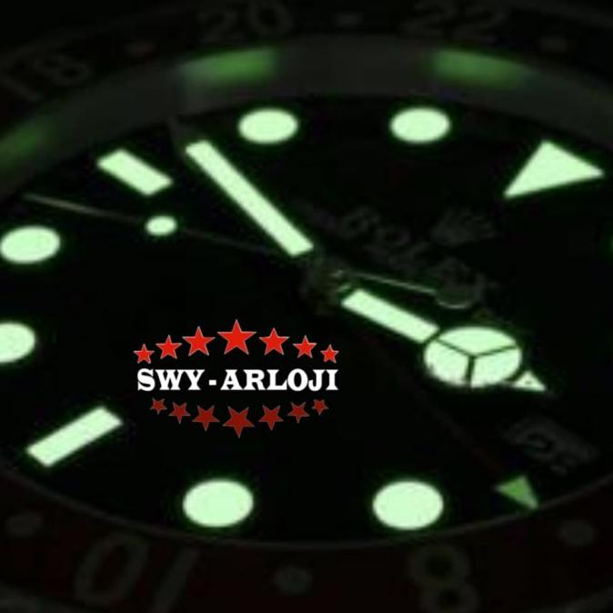 Bagus Jam Dinding Rolex Explorer Ii Black Dial Clone 1:1 Terlaris