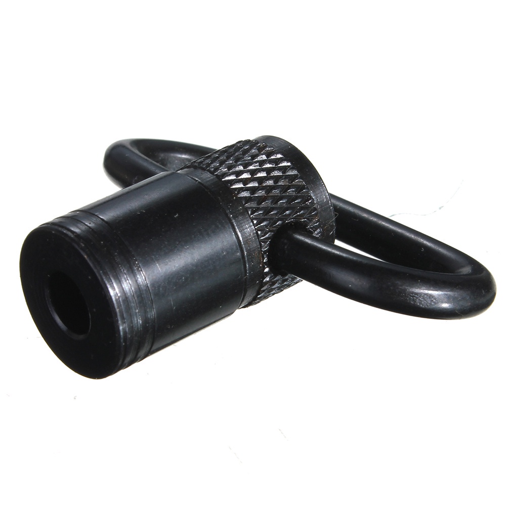 REBUY High Quality Sling Swivel Mount Ring Knurled Swivel Mount Strap Buckle Pattern Outdoor Tools Carabiner Metal Quick Detach Release/Multicolor