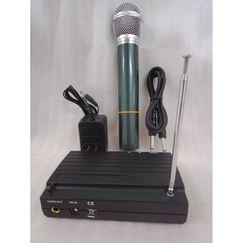 Mic Wireless 1 mic - Microphone Wireless VHF