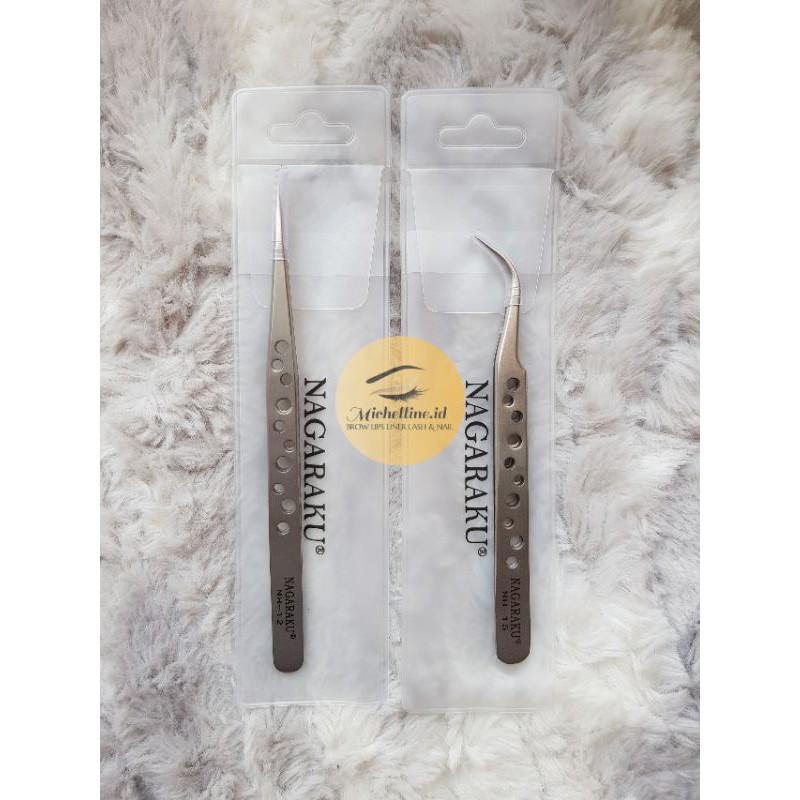 Pinset Nagaraku For Eyelash Extension