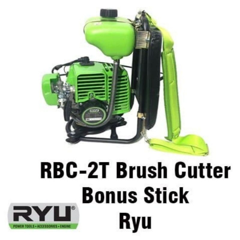 KHUSUS INSTAN Ryu Mesin Potong Rumput Bensin RBC2T Brush Cutter 2 Tak Gasoline RBC-2T RBC 2T