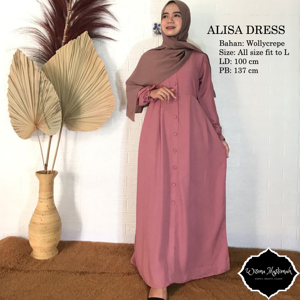 Alisa Dress (Gamis Alisa)