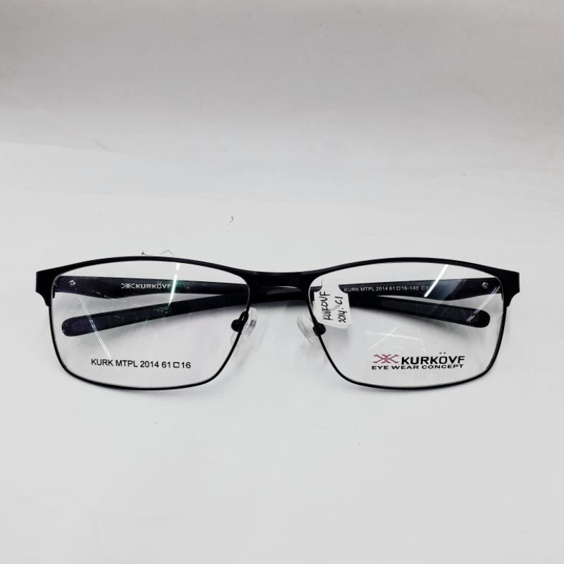 Kacamata Kurkovf Male's Full Frame MTPL 2014 Col.1(Black)