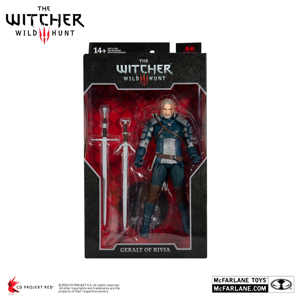 Figure The Witcher 3 Wild Hunt Geralt Of Rivia Viper Armor Teal Dye