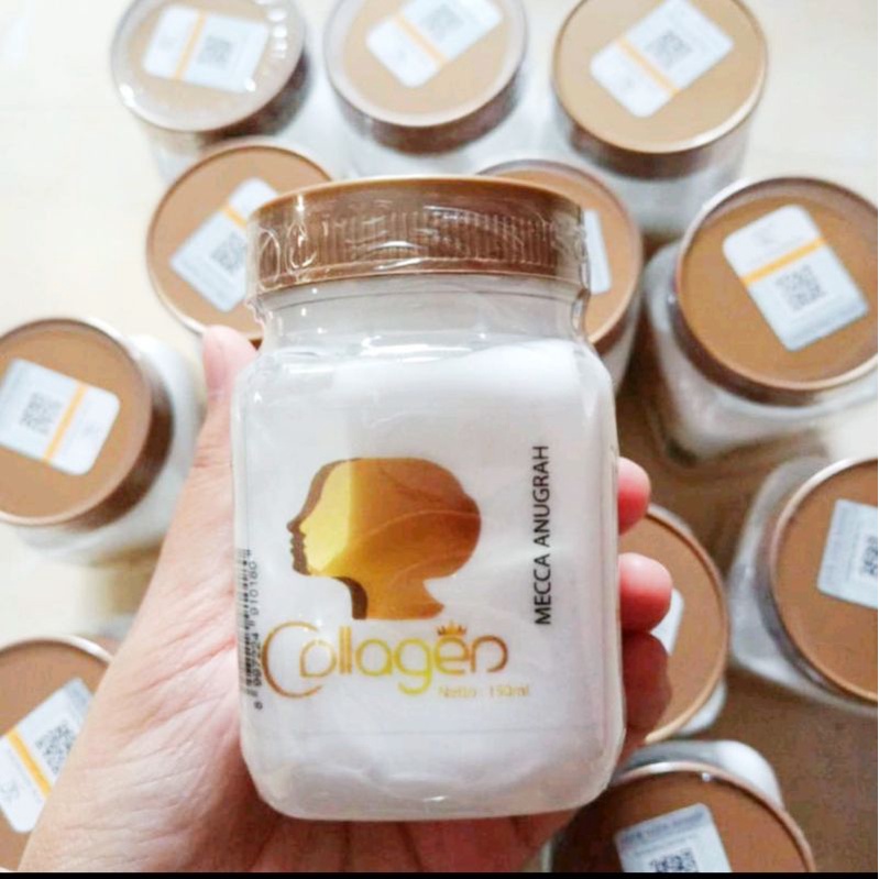 MECCA BIBIT COLLAGEN ASLI | Body lotion bibit collagen mecca anugrah dna salmon