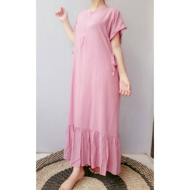 Daster tali pinggang