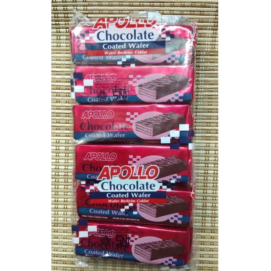 Apollo Wafer Malaysia / Apollo Merah Cokelat Susu