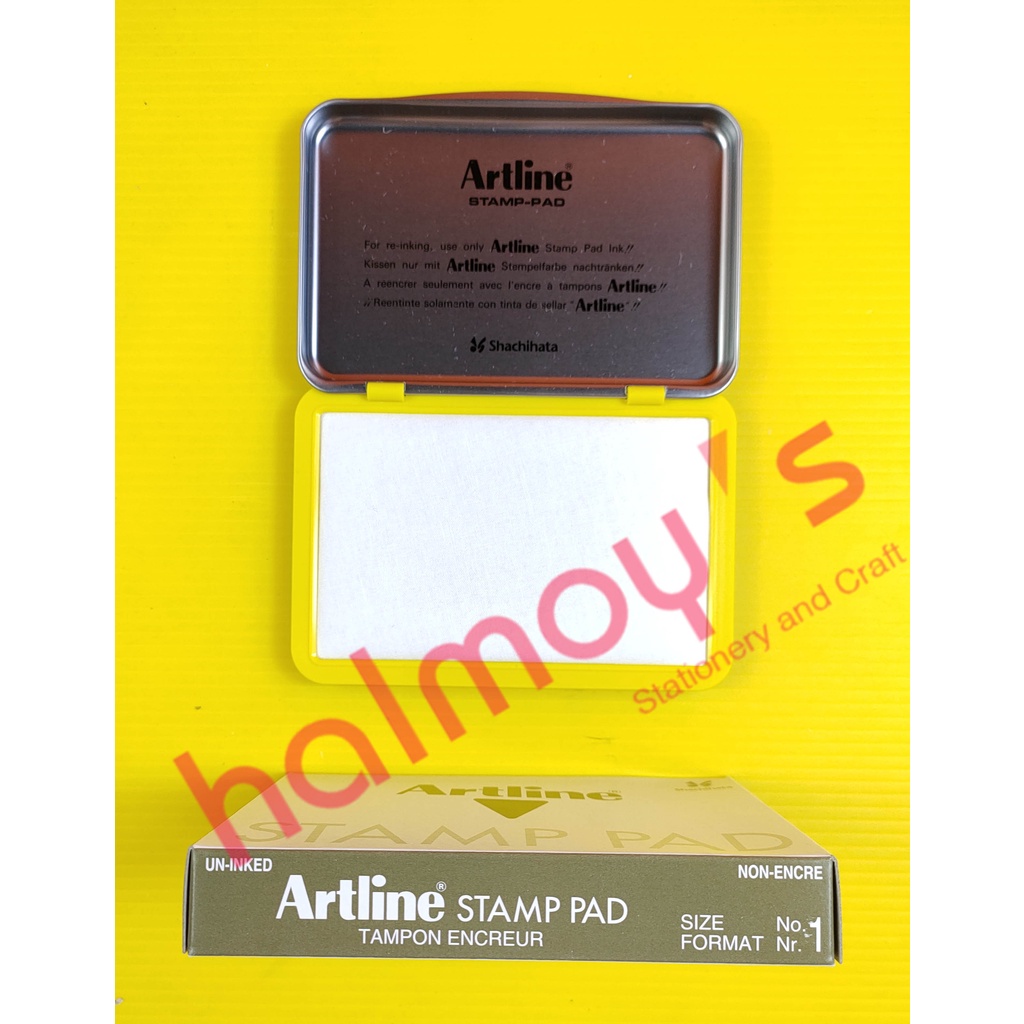 

BANTALAN STEMPEL / STAMP PAD ARTLINE UN INKED NO. 1