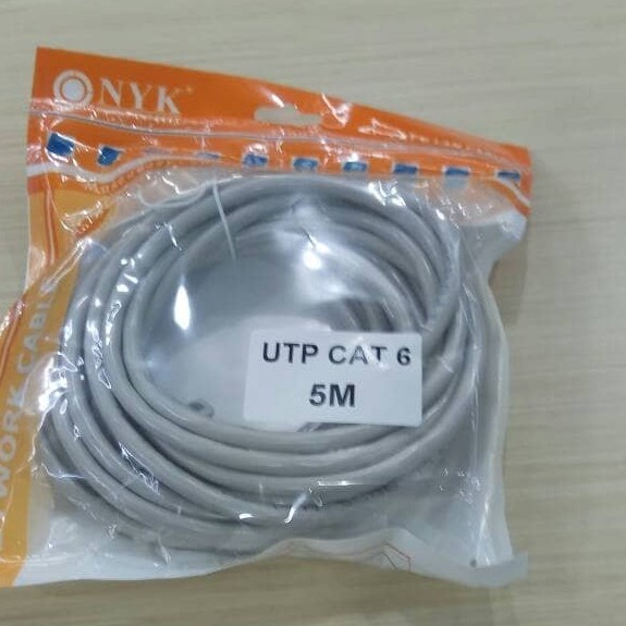 NYK Kabel LAN UTP Cat 6 RJ45 3M, 5M &amp; 10M