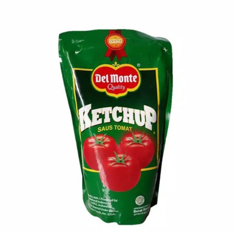 

DELMONTE Saus tomat 1kg pouch