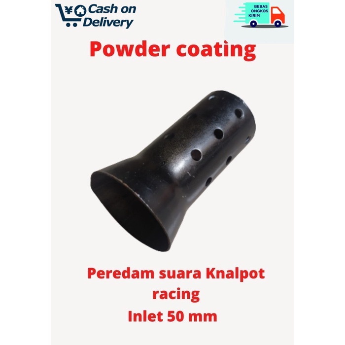 COD Db killer double killer peredam suara knalpot racing inlet 50 mm