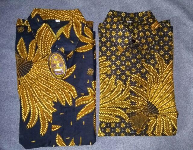 Kemeja Batik Lengan Panjang 013 Bswart Risna Batik Hrb026 Belanja Batik Beli Grosir Batik Modern