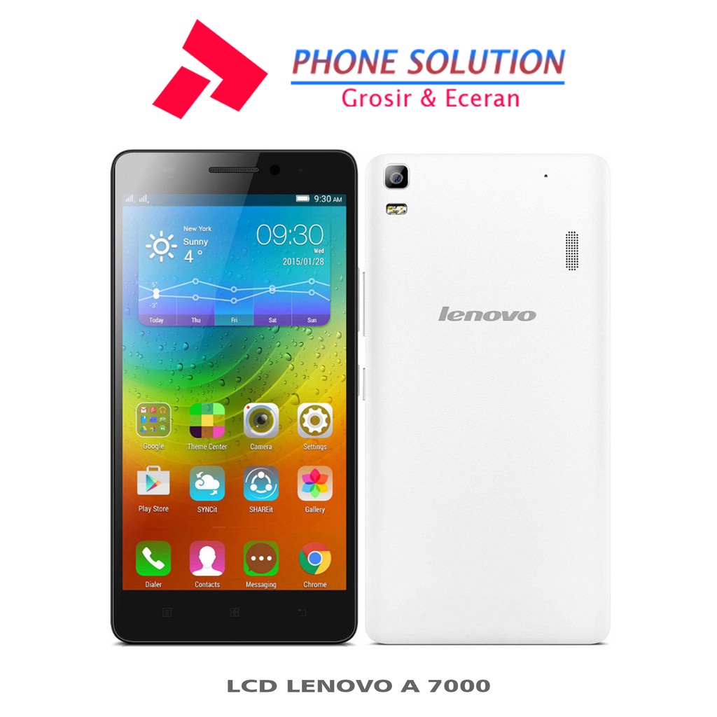 LCD Lenovo A7000 Fullset Touchscreen // Supplier LCD Lenovo - Garansi 1 Bulan