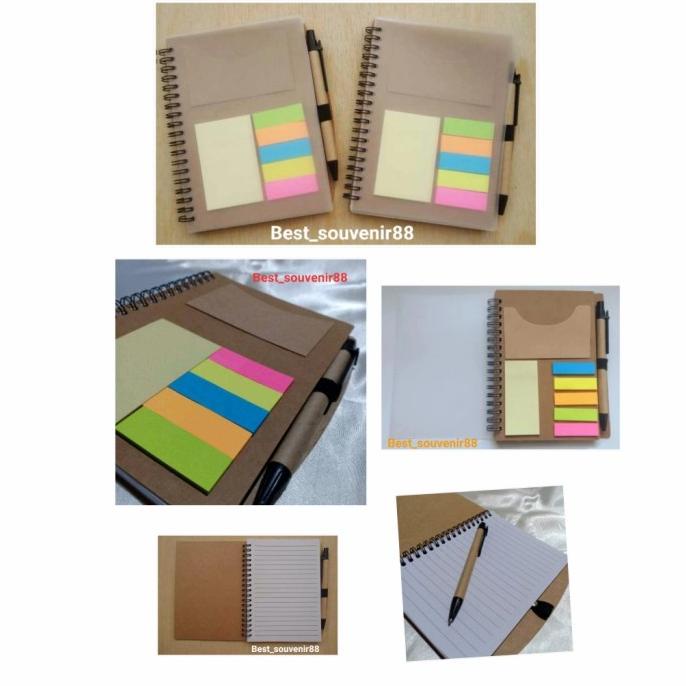 

note book / buku memo / memo post it /memo risecal dapat dicustom