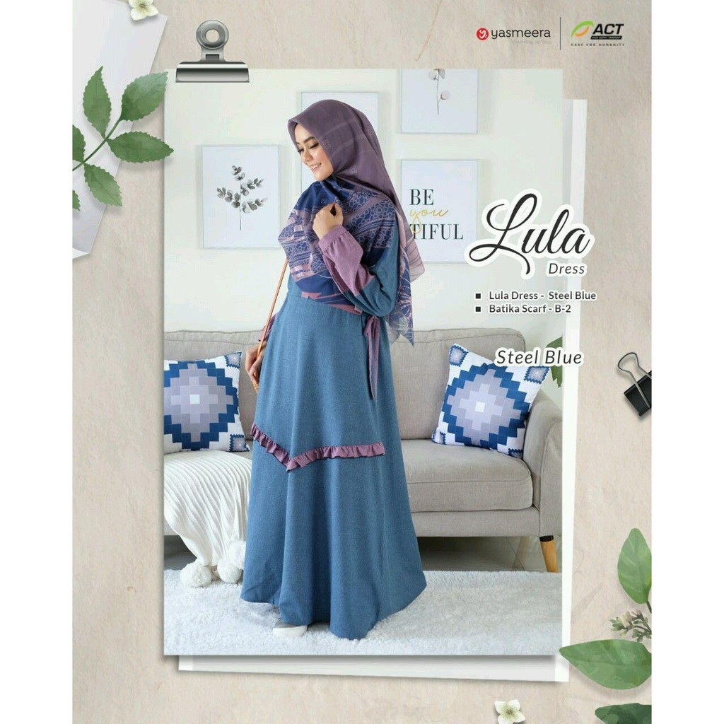 GAMIS LULA || DRESS ONLY ||  YASMEERA