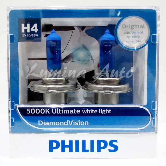 Philips Diamond Vision H4 5000K B00096
