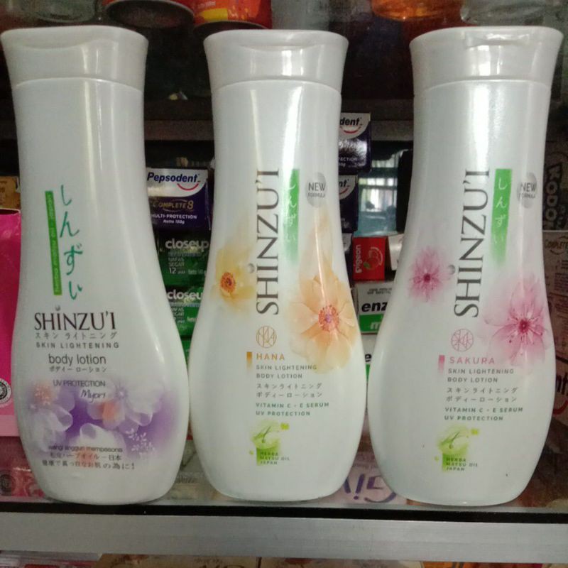 Shinzui body lotion 210ml