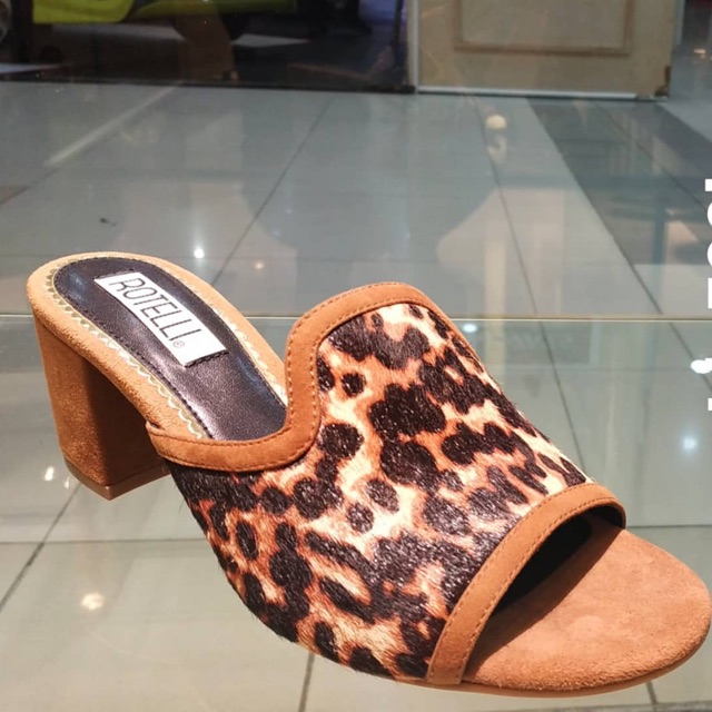 Rotelli shoes leopard