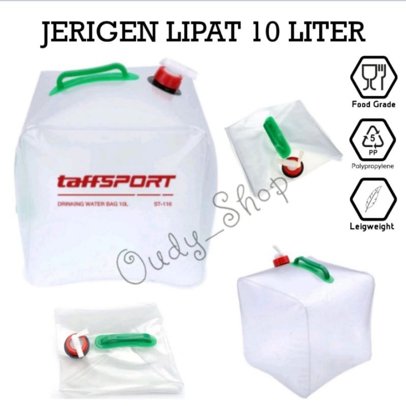 Jerigen Jirigen Lipat 10L Kantung Tangki Air Portable Water Tank