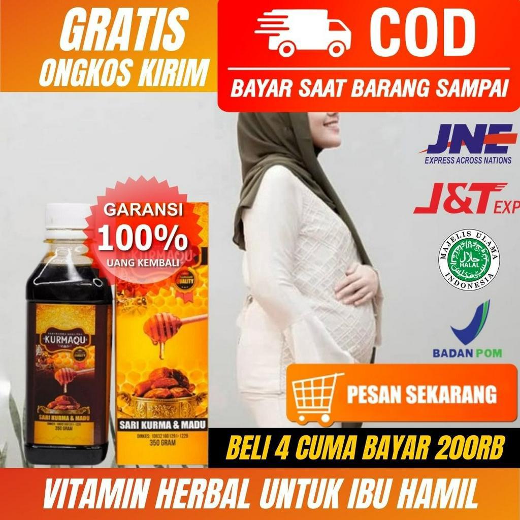 [BPOM] KurmaQu Vitamin Ibu Hamil,Nutrisi Ibu Hamil dan Menyusui,Suplemen Kesehatan Ibu Hamil Sari Ku