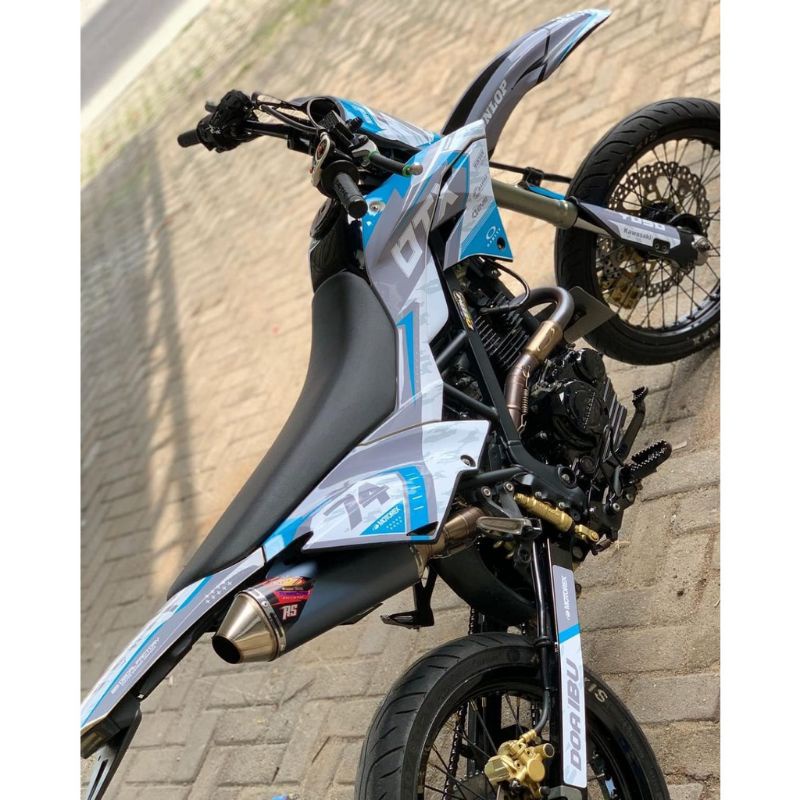 DECAL STIKER KLX BF/GORDON/DTX COSTUM FULL BODY