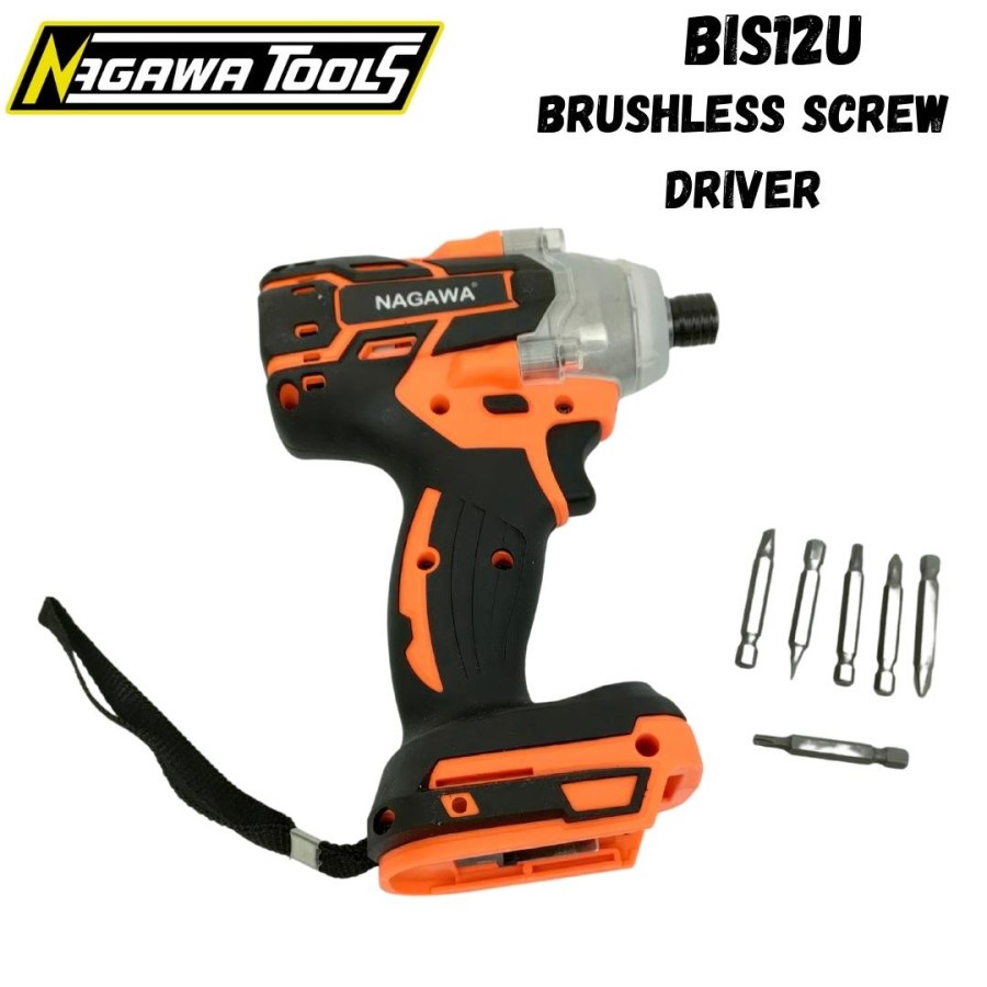 BRUSHLESS IMPACT DRIVER NAGAWA BIS12U ( UNIT ONLY )