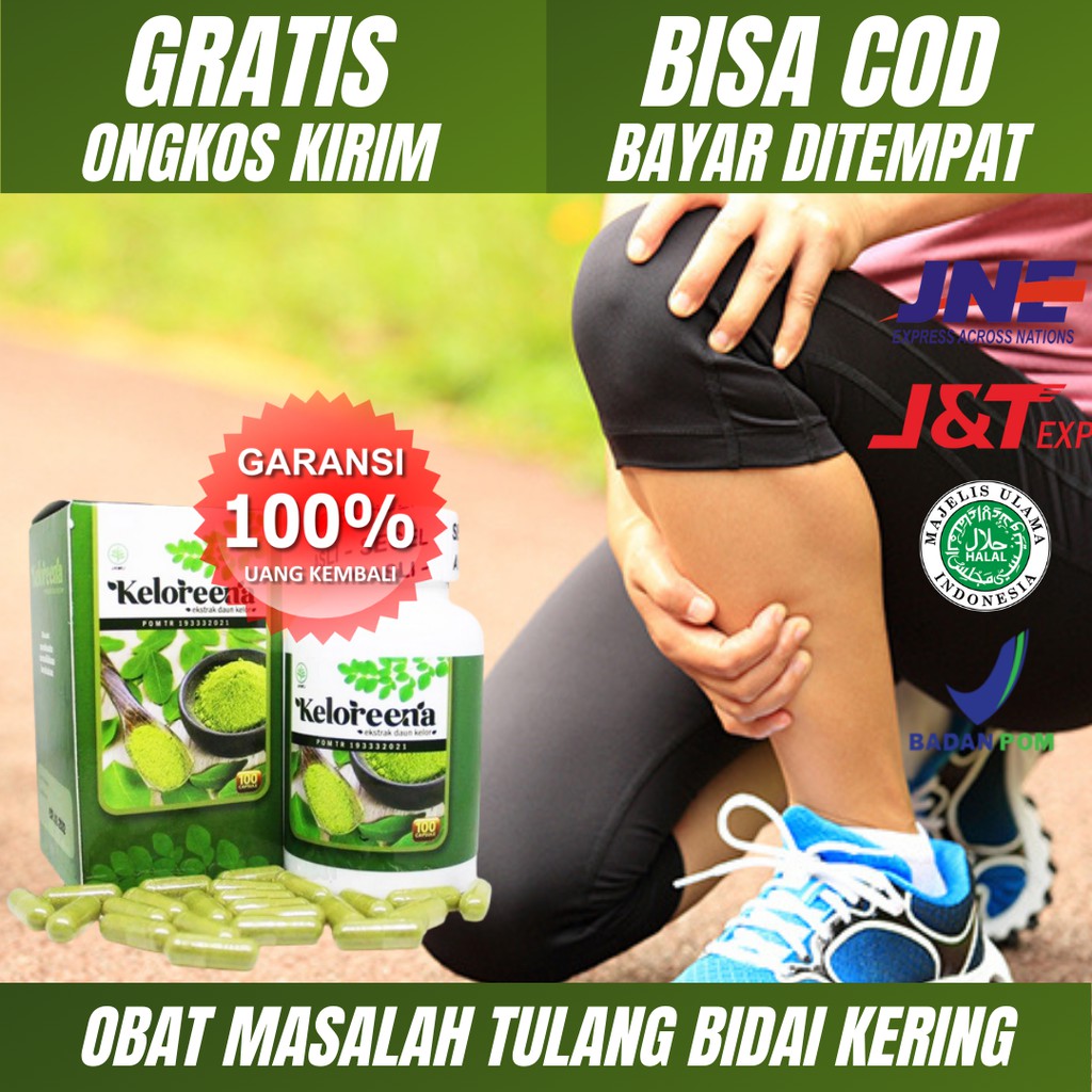 Obat Bidai Tulang Kering_Nyeri Tulang Kering_Nyeri Sendi & Otot_Cedera Tulang Kering_Keloreena ASLI
