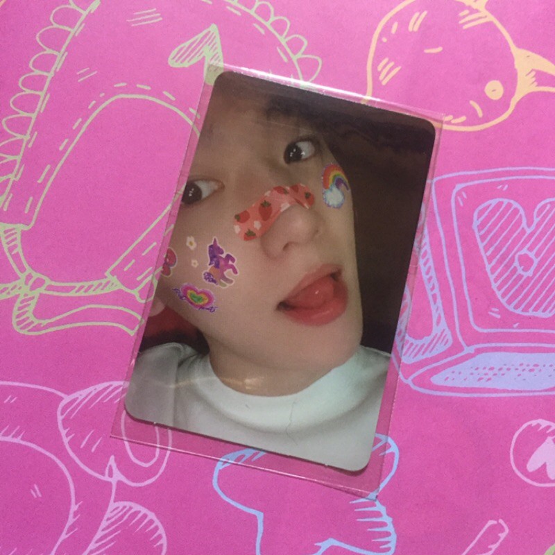 exo baekhyun photocard pc delight album chemistry version