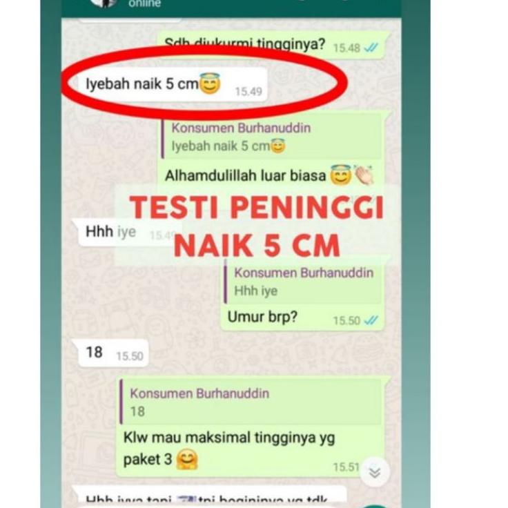 W6N7 [ TERLARIS ] TIENS PENINGGI BADAN ORIGINAL | PENINGGI BADAN TERBAIK KZ ❤️