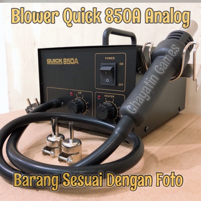 Blower /Solder Uap Quick 850A (Analog/Manual)