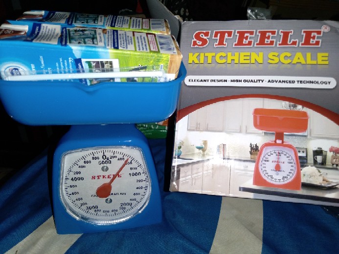 Garansi !! Timbangan Kue/dapur 5 Kilo Steele Analog Kitchen Scale 5kg